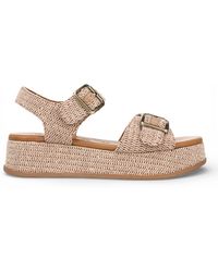 Blowfish - Faux Leather Platform Sandals - Lyst