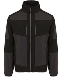 Regatta - E-Volve 2-Laags Soft Shell-Jack Voor Volwassenen (As/Zwart) - Lyst