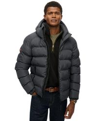 Superdry - Sportieve Capuchon Pufferjas - Lyst