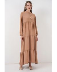 Bigdart - Maxi Dress With Bow Detail - Lyst