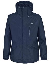 Trespass - Corvo Hooded Full Zip Waterproof Jacket/Coat - Lyst
