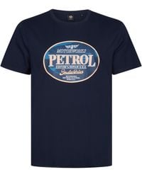 Petrol Industries - Plus Size T-Shirt Met Print Galaxia - Lyst