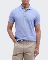 Barbour - Tartan Pique Polo Shirt - Lyst