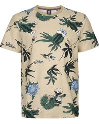 Petrol Industries - Plus Size T-Shirt Met All-Over Print Arenagris - Lyst