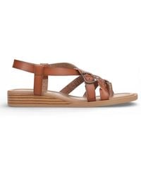 Blowfish - Scotch Micro Wedge Strappy Sandals - Lyst