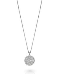 Orphelia - 'Bella' 925 Sterling Chain With Pendant - Lyst