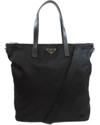 Prada - Pattina Nylon Tote Bag - Lyst