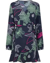 Vero Moda - Jane Bloemen Wikkeljurk - Lyst