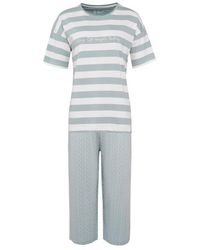 by Louise - Capri Korte Pyjama Set Mint - Lyst
