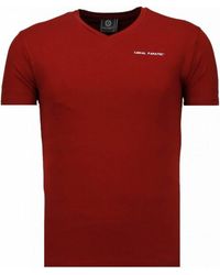 Local Fanatic - Basic V Neck T-Shirt - Lyst