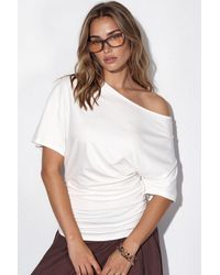 Busem - Boothals Jersey Blouse - Lyst