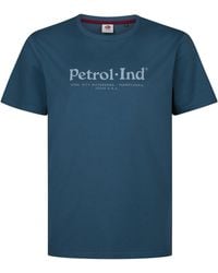 Petrol Industries - Plus Size T-Shirt Met Print Gibson - Lyst