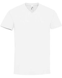 Sol's - Imperial V Neck T-Shirt - Lyst