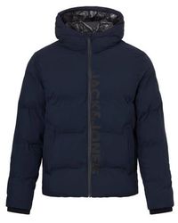 Jack & Jones - Winterjas Jjkaito Puffer Jacket Donker - Lyst