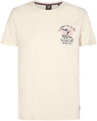 Petrol Industries - T-Shirt Met Print Onix - Lyst