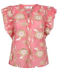 Aaiko - Top Zonder Mouw Yaella 3D Ten 518 - Lyst