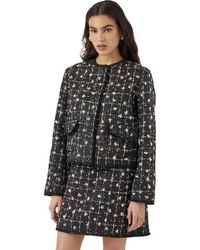 Y.A.S - Yasvalenda Ls Tweed Jacket Show - Lyst
