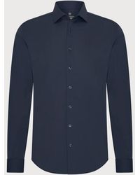 BLUE INDUSTRY - Het Stretch Overhemd - Lyst