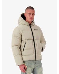 BLACK BANANAS - Winterjas Block Puffer - Lyst