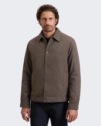 Woolrich - Wool Keating Shirt Jacket - Lyst