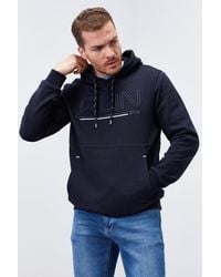 TOMMY LIFE - Logo Printed Hooded Sweatshirt - Lyst