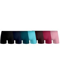 MUCHACHOMALO - 7-Pack Boxer Shorts Solid - Lyst