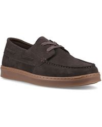 Hush Puppies - Madden Leather Boat Shoes - Lyst