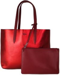 Lacoste - Anna Reversible Tote Bag Textile - Lyst