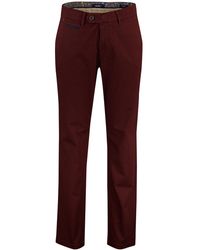 Gardeur - Broeken Benny Bordeaux Flatfront - Lyst