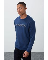 TOMMY LIFE - Printed Crew Neck Sweatshirt - Lyst