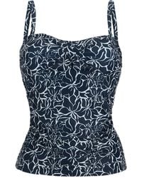 Regatta - Aceana Iii Tankini Top (Marine) - Lyst