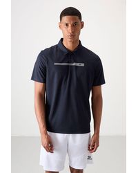 TOMMY LIFE - Polo Collar Button T-Shirt - Lyst