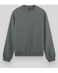 TOMMY LIFE - Plain Crew Neck Sweatshirt - Lyst