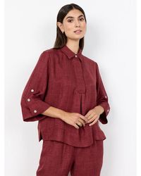 Soya Concept - Sc-Charissa 5 Oxblood Blouse - Lyst