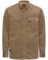 Camel Active - Overshirt Geprint Borstzak - Lyst