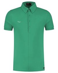 MORSE CODE - Alpha 1 Jersey Polo Met Korte Mouwen - Lyst