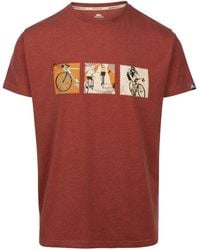 Trespass - Kooten T-Shirt (Burnt Sienna Marl) - Lyst