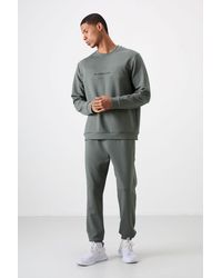 TOMMY LIFE - Printed Fleece Sweatshirt And Pants Set - Lyst
