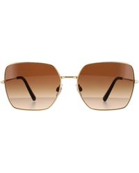 Dolce & Gabbana - Square Dark Gradient Sunglasses Metal - Lyst