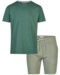 Phil & Co. Berlin - Korte Pyjama Lounge Set Shortama - Lyst