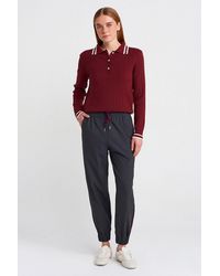 Dilvin - Joggingbroek Met Elastische Taille - Lyst