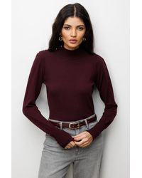 MixRay - Turtleneck Strickpullover - Lyst
