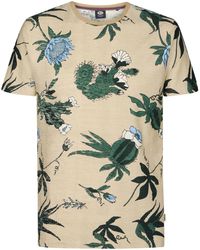 Petrol Industries - T-Shirt Met All-Over Print Carbón - Lyst