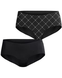 Björn Borg - Björn Borg Hipster Performance 2-Pack Multicolour/Zwart Maat - Lyst