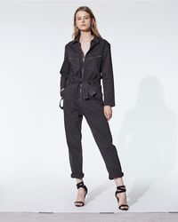IRO Jumpsuit Flories - Zwart