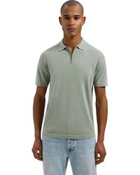 Dstrezzed - Ds Dorian Zip Polo - Lyst