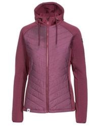 Trespass - Ladies Grace Sports Full Zip Hoodie (Fig) - Lyst