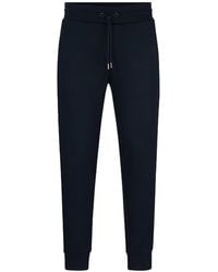 BOSS - Lamont Slim-Joggingbroek Voor (Donkerblauw) - Lyst
