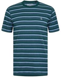 Original Penguin - Gestreept T-Shirt Met Ronde Hals (Bug Juni) - Lyst