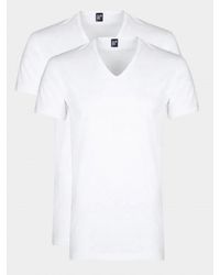 Alan Red - T-Shirt Dean 2-Pack 6661.2/01 - Lyst